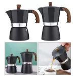Aluminum Moka Pot Stove Coffee Maker Moka Pot Percolologor Presser Stainless Italian Espresso Brewer for Home Kitchen Utensils