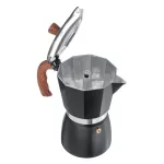 Aluminum Moka Pot Stove Coffee Maker Moka Pot Percolologor Presser Stainless Italian Espresso Brewer for Home Kitchen Utensils