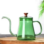 YRP Coffee Maker Glass Coffee Pot Reusable V60 Filter Espresso Gooseneck Kettle Barista Tools Kitchen Accessories Coffee Dripper