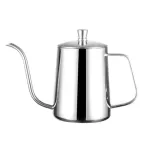 Hot 600ml Pour Over Kettle Coffee Maker Stainless Steel Gooseneck Drip Tea Pot Jug Can Kitchen Tool