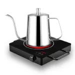 Hot 600ml Pour Over Kettle Coffee Maker Stainless Steel Gooseneck Drip Tea Pot Jug Can Kitchen Tool