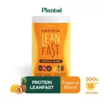 No.1 Plantae Lean Fast Protein รส Tropical Blend 1 กระปุก :  Plant Protein L-carnitine โปรตีนพืช วีแกน แคลต่ำ เผาผลาญไว วีแกน 1 กระปุก 500g