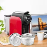 Capsula Reusable For Delta Q Ndiq7323 In Coffee Filters Stainless Steel Reutilizavel Coffee Capsule For Lavazza Point Ep Mini