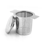 Stainless Steel Tea Leak With Cover Filter Grid Binaural Tea Leaf Coffee Leaf Tea Filter Stalk Net Leak
