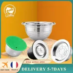 Icafilasreusable Coffee Capsule For Nespresso Machine Refilable Filter For Cafeteira Nespresso Inissia Stainless Steel