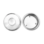 Icafilas Reusable Crema Coffee Capsule For Illy X7.1 X8 X9 Y3 Y5 Y1.1 Cafe Filter Cup Dripper Stainless Steel Refillable Basket