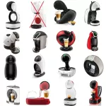 Capsulone/stainless Steel Metal Capsule Compatible With Dolce Gusto Lumio Coffee Machine Refillable Reusable Capsule Pod Tamper