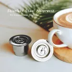 Icafilas Stainless Steel Refillable Reusable For Nespresso Coffee Capsule Cafeteira Filter For Essenza Mini Citi