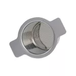 Lid Tea And Coffee Filters Fine Mesh Tea Strainer Reusable 304 Stainless Steel Tea Infusers Basket