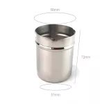 Support Dropshipping Stainless Steel Coffee Dosing Cup Powder Feeder Part For 58/54/51mm Espresso Machine Dosing Cup