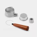 51mm Coffee Bottomless Portafilter For Delonghi Ec680/ec685 Replacement Filter Basket Barista Tools Espresso Machine Accessory