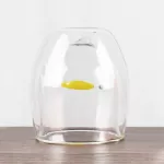 Glass Mugs Double Wall Glass Mug Bear Cat Dog Animal Double-Layer Glass Mug Coffee Cup Mug Cute Tea Milk Cup 41