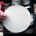 100pcs Japan Round Coffee Filter Paper Moka Pot Coffee Maker Filter Circular Hand-Poured Coffee Tools