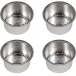 4 Cups Filter Replacement Filter Basket For Coffee Bottomless Portafilter For Delonghi Espresso Machine Parts 51mm