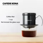 Cafede Kona Coffee Maker Vietnam Coffee Pot Domestic Stainless Steel Coffee Utensils Brewing Pot Drop Clepsydra 1 Cup