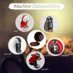 31 Refillable Dolce Gusto Coffee Capsule Nescafe Dolce Gusto Reusable Capsule Dolce Gusto Capsules