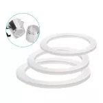 1 x Moka Express Seal Milky White Flexible Washer Gasket Ring for Moka Pot Silicone Seal Espresso HG4840-HG4843 6