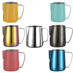 Stainless Steel Frothing Pitcher Craft Espresso Coffee Barista Latte Cappuccino Milk Cream Cup Frothing Jug Pitcher
