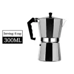 GESSER COFFEE MAKERS 304 Stainless Steel Expresso Induction Cafetera Coffee Moka Pot Machine Stove Cafe Tool