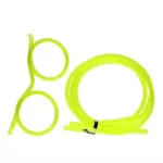 5PCS Party Novetly Boy Girl Adult Flexible Novelty Funny Soft Glasses Straw Drinking Drink Tube
