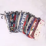 20PCS/Lot Storage Pouch Bags Straw Carrying Case for Stainless Steel Drinking Straws Cutlery Fork Spoon Storage Dinnerware