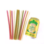 Biodegradable Drinking Straw Kitchen Bar Tool Cold Drink Straws Colorful Edible Disposable Rice Straw Bar Accessories
