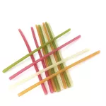50pcs Biodegradable Drinking Straw Kitchen Bar Tool Cold Drink Straws Colorful Edible Disposable Eco-Friendly Rice Straw