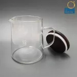 Server เหยือกดริปกาแฟ  แบบมีฝาไม้