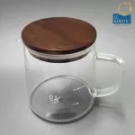 Server เหยือกดริปกาแฟ  แบบมีฝาไม้