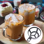 Reusable Coffee Pot Filter Holder Dripper Mesh Basket With Handle Kitchen Gadgets Toolshigh Temperature Resistant Nylon Filter