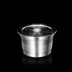 Stainless Steel Caffitaly Coffee Reusable Capsule Wacaco Minipresso Ca Maker Refillable Coffee Filter For Tchibo Cafissimo Aldi