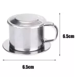 Coffee Filter Cup Stainless Steel Portable Durable Rotary Tool Maker Vietnamese Coffee Filter Mug With Filter Diy Drip Vietnam