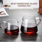 400ml-600ml Glass Coffee Sharing Pot Coffee Server Pour Out Decanter Home Brewing Cup Hand Made Coffee Maker Ice Drip Kettle^1