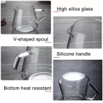 400ml-600ml Glass Coffee Sharing Pot Coffee Server Pour Out Decanter Home Brewing Cup Hand Made Coffee Maker Ice Drip Kettle^1