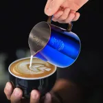 400ml Stainless Steel Milk Frothing Cup Swan Coffee Pitcher Coffee Frothing Pitcher Frother Jug Latte Art For Home Office Shop