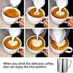 Rokene Stainless Steel Espresso Coffee Pitcher In Kitchen Home Coffee Jug Latte Milk Frothing Jug Food Grade Coffee Tea Tools