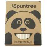 300PCS Natural Wheat Straw Disposable Straws 100% Biodegradable Straws Environmentally Friendly Straw for Home Party Accessories