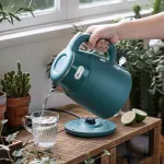 Electric kettle Electric kettle 1.7L, large capacity, electric kettle, 304 stainless steel, no seam, Liner Anti-Scalding ZDH-Q17B1