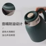 กาต้มน้ำไฟฟ้าอุณหภูมิคงที่กาต้มน้ำฉนวนความร้อน 304 สแตนเลส ป้องกันการลวกแบบสองชั้น ZDH-C15C1 1.5L กาต้มน้ำ