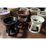 6 cups of coffee ring sets with bus stamps For Uncle's pot and Chinese pot