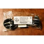 ช้อนตักและตวงกาแฟ พร้อมที่กดกาแฟที่ปลายด้าม แบบ 2in1 สีดำ