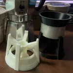 Coffee ring set with a bus pedestal for Bialetti Moka Express 4 Cup