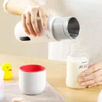 Original Deerma กาต้มน้ำไฟฟ้าแบบพกพาถ้วยความร้อน 350ML ขวดน้ำควบคุมอุณหภูมิกาต้มน้ำอัจฉริยะ