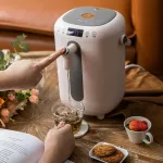 BEAR THEROMOSTATIC electric water bottle Anti-Scalding Dechlorination 304 Stainless Steel 11, ZDH-H30B1 3L insulation