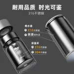 ถ้วยน้ำฉนวนไฟฟ้าขนาดเล็กแบบพกพา สุขภาพ หน้าแรก ท่องเที่ยว กาต้มน้ำ [แบบพกพาและพกพาสะดวก] บีกเกอร์ 0.4 ลิตร + ถ้วยฉนวน