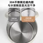 กาต้มน้ำไฟฟ้าอุณหภูมิคงที่กาต้มน้ำ 1.7L ความจุขนาดใหญ่ ปุ่มเดียว รักษาความอบอุ่น 55°C ซับในไร้รอยต่อ ZDH-Q17H5 โปรโมชั่นขายดียอดนิยม