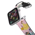 Ready to send Casetify Disney Princess Medley Saffiano Leather Apple Watch Band.