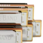 Hohner® Marine Band 1896 Pro Pack 5 Harmonica 10 Pack 5, Great Value Harmonic C / G / A / D / E + Free Bag ** Made I