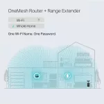 TP-Link RE300 อุปกรณ์ขยายสัญญาณ Mesh Wi-Fi Repeater AC1200 Mesh Wi-Fi Range Extender