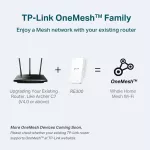 TP-Link RE300 อุปกรณ์ขยายสัญญาณ Mesh Wi-Fi Repeater AC1200 Mesh Wi-Fi Range Extender